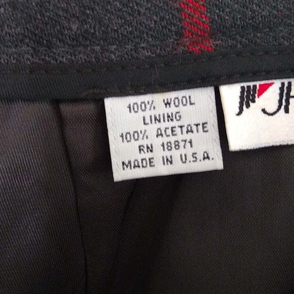 Vintage 100 % wool lined skirt size 12 - Picture 9 of 9